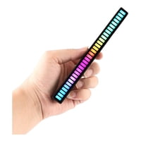 Genérico - Barra Luz 32 Led Rgb Inalámbrica Sensor Al Ritmo Del Sonido