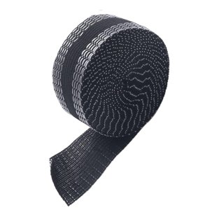 Magideal - Cinta De Poliéster Para Dobladillo, Cinta Para Acortar Pantalones, Cinta De Tela De 1 Pulgada X 5,, Cinta Para Dobladillo De Hierro Para Ropa, , Negro 25 Cm X 5 M