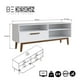 thumbnail image 3 of Rack de TV hasta 55" Be Design 4 Espacios Blanco - Estilo Escandinavo Retro (136x58.8x37.7 cm), 3 of 4
