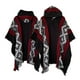 thumbnail image 1 of Poncho Con Lana De Alpaca Diseño Tradicional Mapuche, 1 of 1