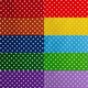 thumbnail image 5 of Tela newamishquilt con lunares – 10 piezas de cuartos gordos (45,7 cm × 55,9 cm), 5 of 6