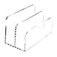 Bothyi - Organizador De Archivos De Clasificador De Correo Acrílico 2 Para La Oficina Del Cuaderno De Cartas