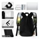 thumbnail image 5 of Plantas contra Zombis-theme Backpack, Campus style schoolbag Bookbag with Adjustable Shoulder Straps And Large Zip Compartment, Unisex Travel Bags.42x30x15cm, 5 of 6