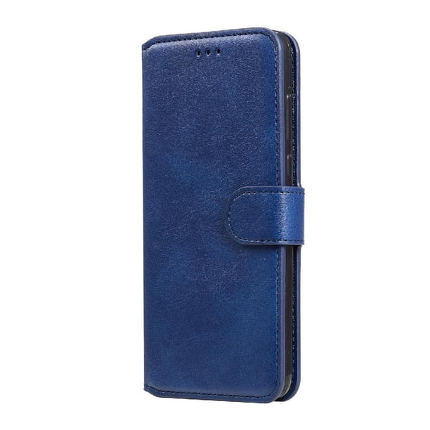 Funda Billetera para Xiaomi Redmi Note 11s 5G con Porta Tarjetas y Soporte Ajustable Azul