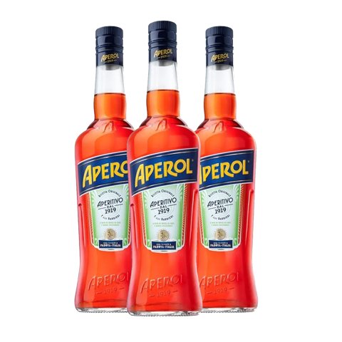 Aperol - Pack X3 Licor 11º 750 Ml