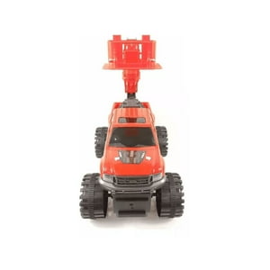 Click Ventas - Auto Camioneta A Fricción Con Escaladora Telescópica Juguete