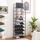 thumbnail image 2 of Zapatero Organizador De Zapatos 10 Pisos 20-30 Pares Negro, 2 of 6