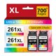 thumbnail image 1 of Cartucho de tinta Ankink 261XL CL261 Color para Canon TR7020, 1 of 6
