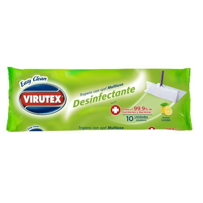 Trapero Desinfectante Limón 10 Un Virutex