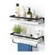 thumbnail image 2 of Repisas Flotantes de Madera Modernas Kit 2 Blanco, 2 of 2