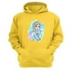 thumbnail image 1 of Polerón Canguro Elsa Amarillo Talla Xs Unisex, 1 of 1