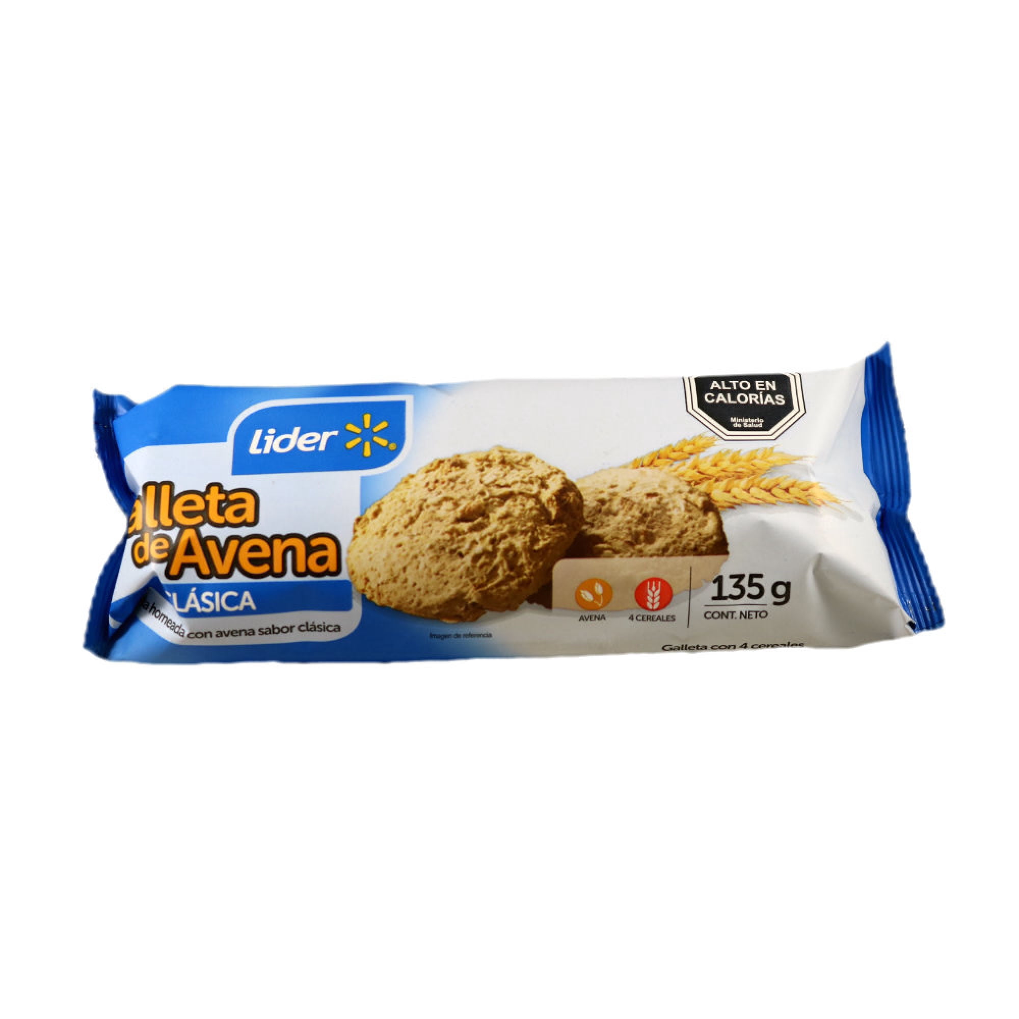 Galletas De Avena Clásica Bolsa 135 g Lider