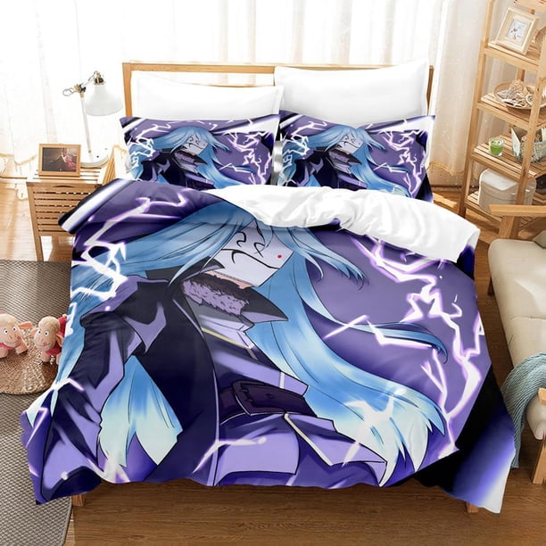 That time i got reincarnated as a slime Bedding Set Single Twin Full Size Bed Set Adult Kid Bedroom Duvet cover Sets Bed Sheets