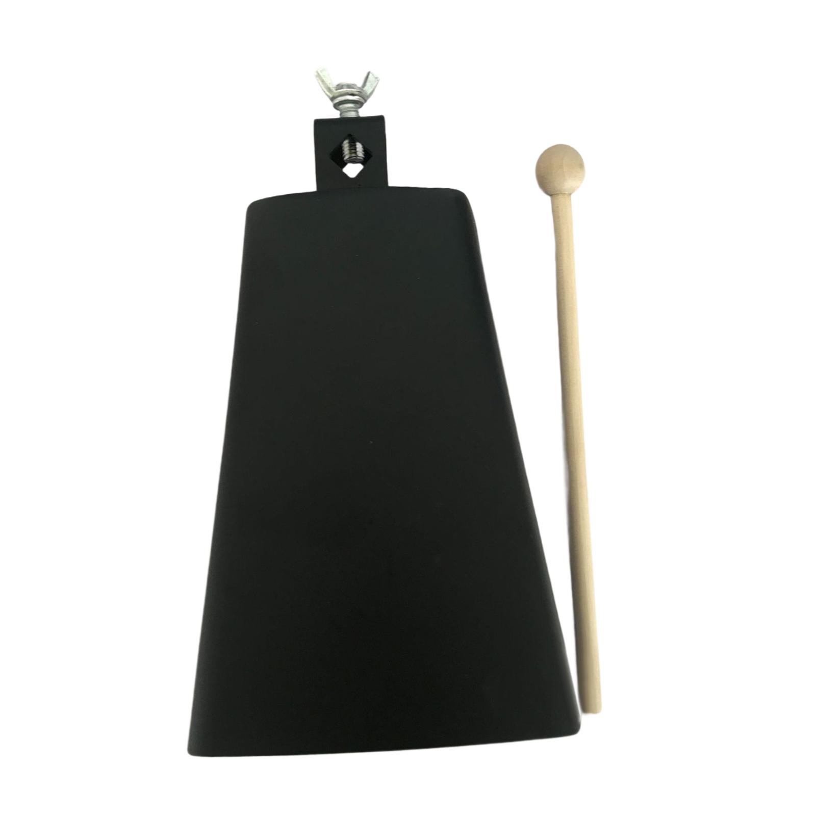 Magideal - Campanas De De Hierro, Fabricantes De Ruido, Cencerro De Música Portátil Profesional, Percusión Manual Para Tambor De Béisbol, Eventos Deportivos , 8 8 Pulgadas