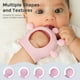 thumbnail image 2 of Teether Toy Momcozy, silicona apta para uso alimentario, de 0 a 12 meses, 2 of 3