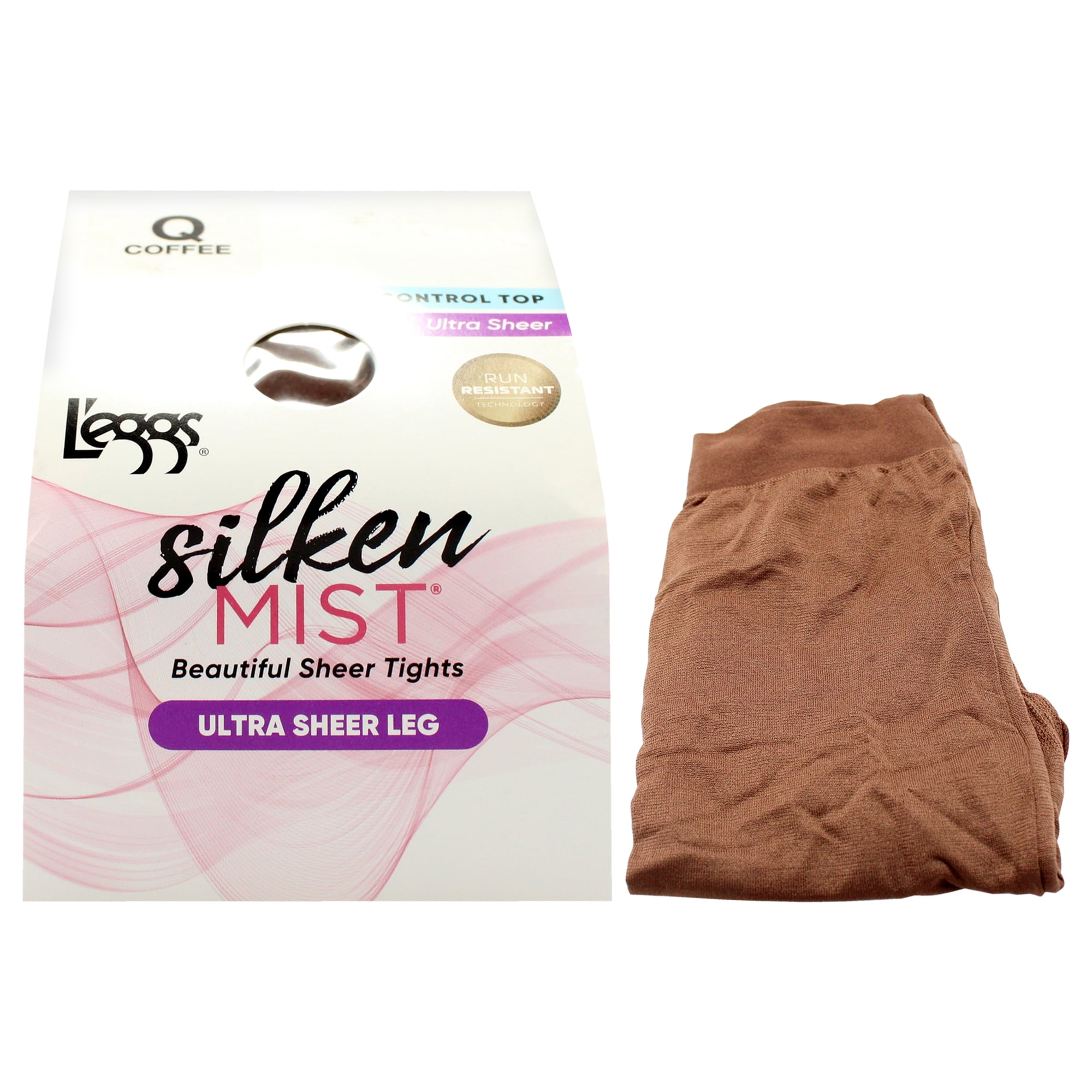 Medias Transparentes Leggs Silken Mist Lsm200 Café 1 Par Mujer