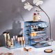 thumbnail image 3 of Organizador de maquillaje Sorbus transparente con 4 cajones grandes y 2 pequeños, 3 of 7