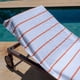 thumbnail image 4 of Toalla de felpa Arkwright Las Rayas para chaise lounge, 100% algodón, 4 of 8