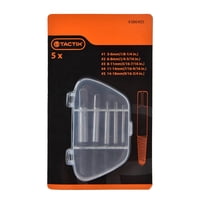 Tactix - Juego De Extractores De Pernos 5 Piezas