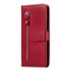 thumbnail image 3 of Funda con Cremallera para Samsung Galaxy A12 5G, Carcasa Cartera de Cuero PU con Soporte y Tarjetero, 3 of 5