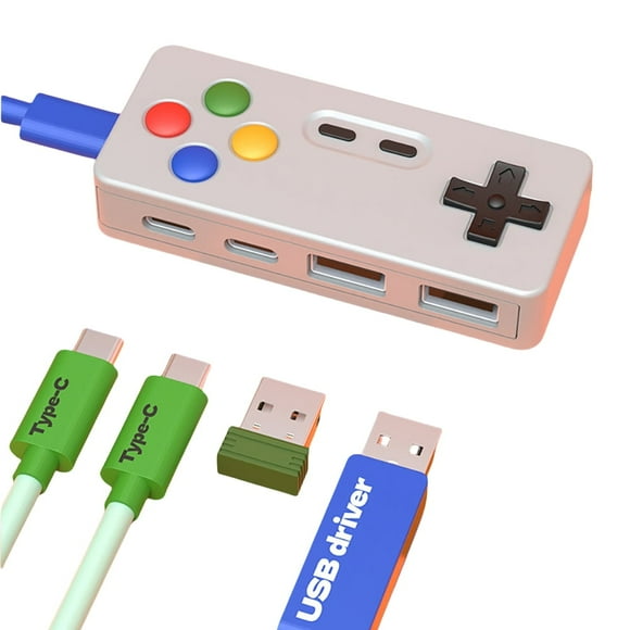 AARONMEI Hub USB Tipo-C 4 en 1