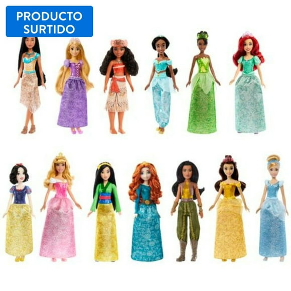 Disney Princesa Muñeca Falda con Brillos, producto surtido 1 un