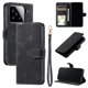 thumbnail image 5 of Funda Cartera para Xiaomi 15 Tapa con Ranuras, Soporte y Correa Negro, 5 of 5