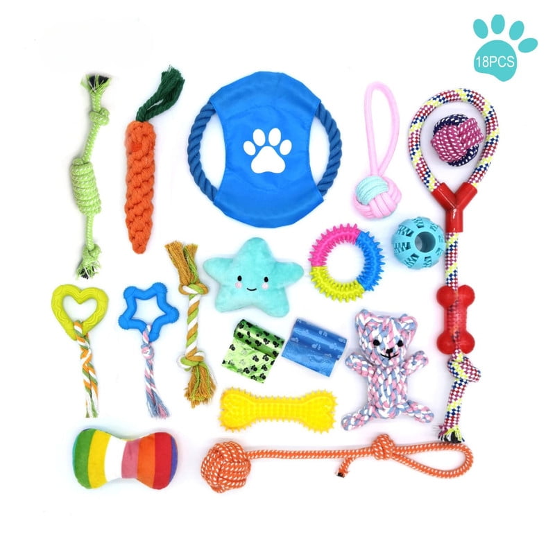 Babyluna - Set De 18 Juguetes Para Mascotas Diversión Asegurada