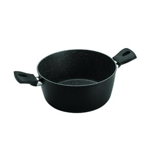 Ghidini - Olla Dos Asas 22Cm Antiadherente Negro Daily