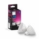 thumbnail image 1 of Bombilla Led Inteligente Philips Hue Mr16 Blanca Y Color Paquete De 2, 1 of 3