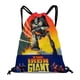 thumbnail image 1 of El Gigante de Hierro Mochila de Cuerdas para Deportes y Gimnasio, Bolsa de Cuerdas Resistente al Agua, Bolsa Cinch, 30×40cm, 1 of 6