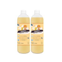 Mascokits - Pack 2 Shampoo Pelaje Rubio & Castaño Manzanilla 1Lt Perros