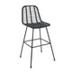 thumbnail image 3 of Pack 4 Taburete Piso Grecia Alto 75 cm | Rattan color Negro, 3 of 6