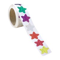 Magideal - 500 Pegatinas De Estrella Para Decoración De Sellos, Pegatinas Brillantes, Pegatinas Para Sobres, Fabricación De Tarjetas Para Sobres De Cartas, Bolsa