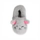 thumbnail image 4 of Pantufla Niña Bubblegummers Galen Gris, 4 of 5