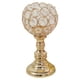 thumbnail image 2 of Candelabros Votivos De Cristal Candelabro Evento De Boda 8.5x16.5cm Dorado, 2 of 5