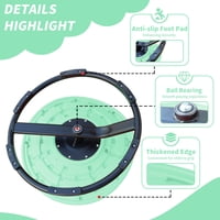 M&Ms - Kids Sensory Swivel Chair For Children With Autism, Sensory Toys For Children With Adhd, Training Body Coordination, For Focus And Balance, Comfortable, Safe, Fun Sensory Tools For Body Development