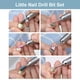 thumbnail image 3 of 7 brocas para uñas acrílicas - Juego de brocas eléctricas de 3/32 - Broca de carburo para uñas de gel y cutículas de Professional Nails Supply, 3 of 6