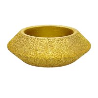 Ioensy - Muela Abrasiva Con Ranura En Forma De V, Repuestos Para Amoladoras Angulares, Vitrocerámica, 25Mm