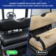 thumbnail image 4 of Cobertor de asiento NOKINS para coche de golf trasero liso negro, 4 of 6