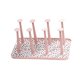 thumbnail image 3 of Escurrevasos Con 8 Ganchos Desmontables, Organizador Para Tazas Y Vasos, Para Lavabo De Hotel, Color Rosa, Peque?o, 3 of 5