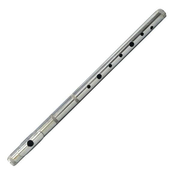 Cref PB01 Pífano Banda Cromado con Tapa y Boquilla