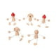 thumbnail image 5 of 5x Marionetas De Animales Artesanías Adornos Simulación Animal Modelo Muñeca Para Preescolar, 5 of 5