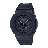 Funda Negra De Resina Y Fibra De Carbono Para Reloj G-Shock Ga-2100-1A1