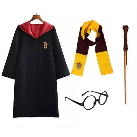 Disfraz Harry Potter Con Lentes Y Varita Talla 8