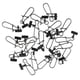 thumbnail image 1 of Conector Deslizante Para Buscador De Peces, 20 Piezas, Para Pesca De Alta Resistencia, 1 of 3