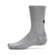 thumbnail image 4 of Pack de 6 calcetines Under Armour Training Cotton Crew, acero/blanco/negro, 4 of 4