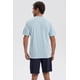 thumbnail image 3 of Polera Hombre Básica Celeste, 3 of 4