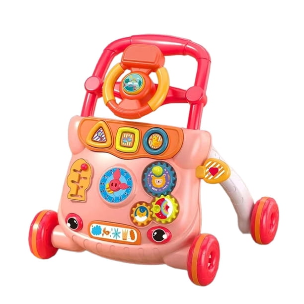 Juguete Para Caminar De Actividades Para Bebés Juguete Para Caminar Para Niños Y Niñas De 12 A 18 Meses Rojo