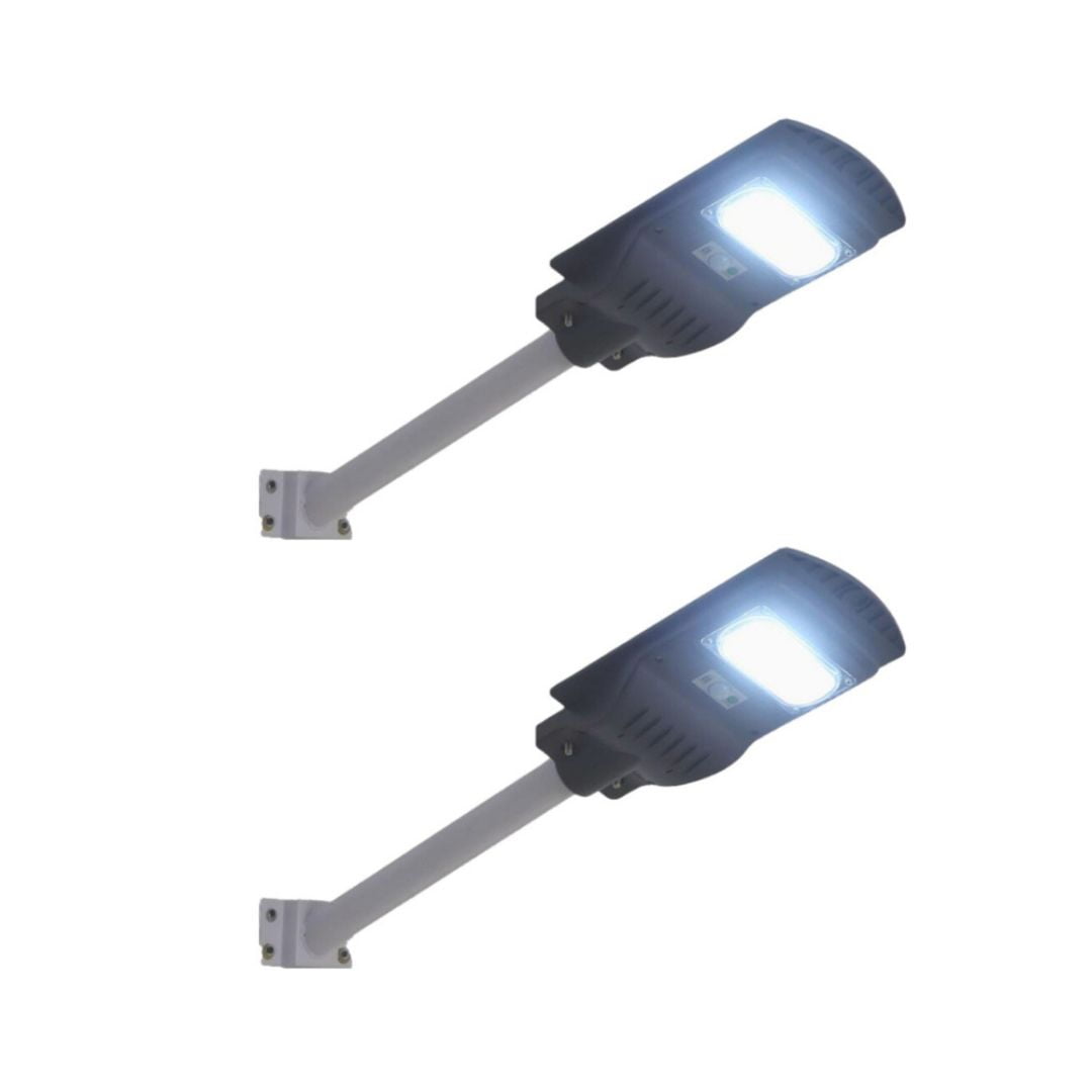 Pro Outdoor - Pack 2 Luminaria Led 100 W Solar Contra Agua